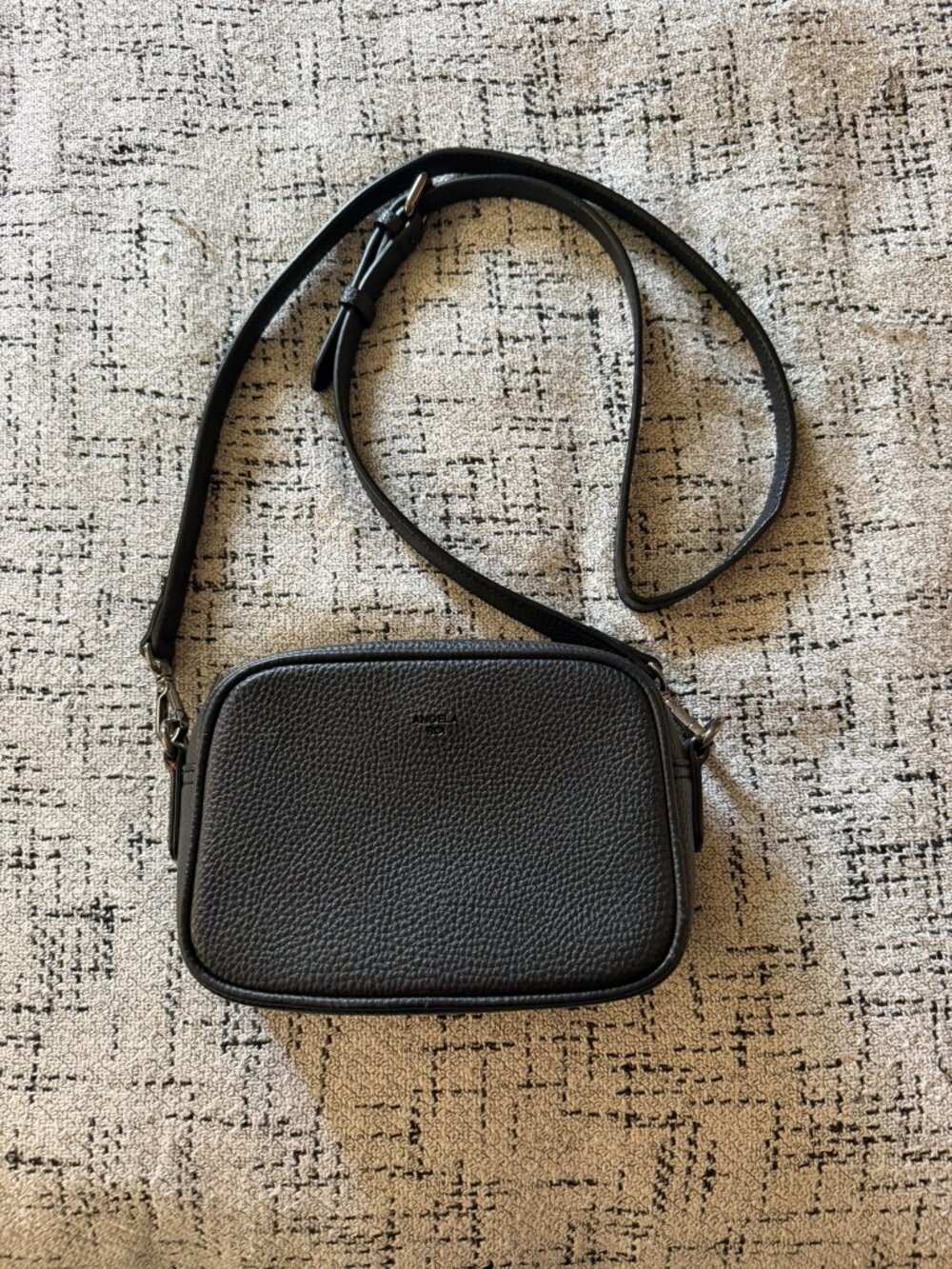 Angela Roi Black Crossbody Purse